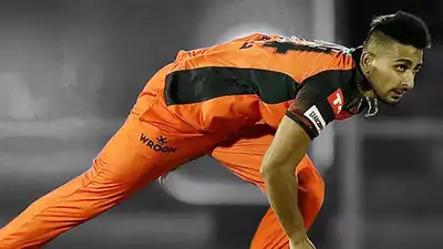 Umran Malik speed gun